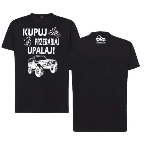 Koszulka Terenwizja Kupuj Przerabiaj Upalaj - Terenwizja