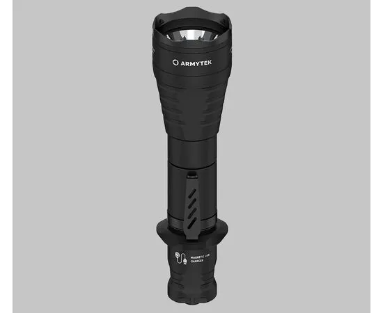 Latarka Armytek Predator Pro Magnet USB (ciepłe światło) - Polunek