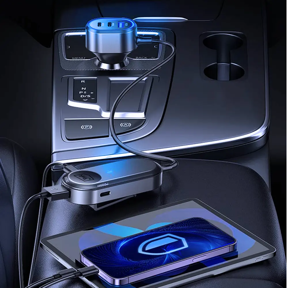 3mk Double Car Charger PD 135W - LeszkoMotoTV