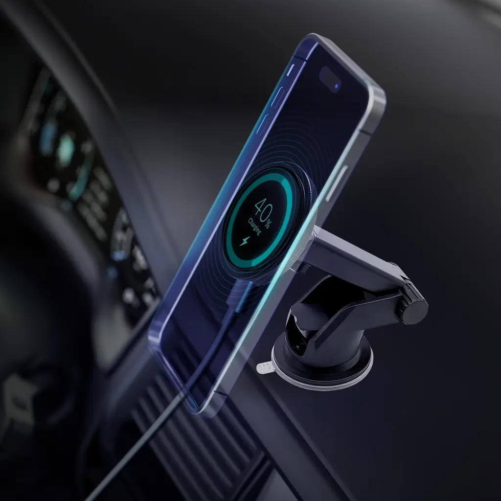 3mk Car MagCharger™ for Window & Dashboard - LeszkoMotoTV