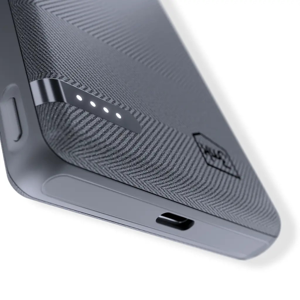Accessories - 3mk Pocket Powerbank 5,000mAh 12W USB 1C-Grey - LeszkoMotoTV
