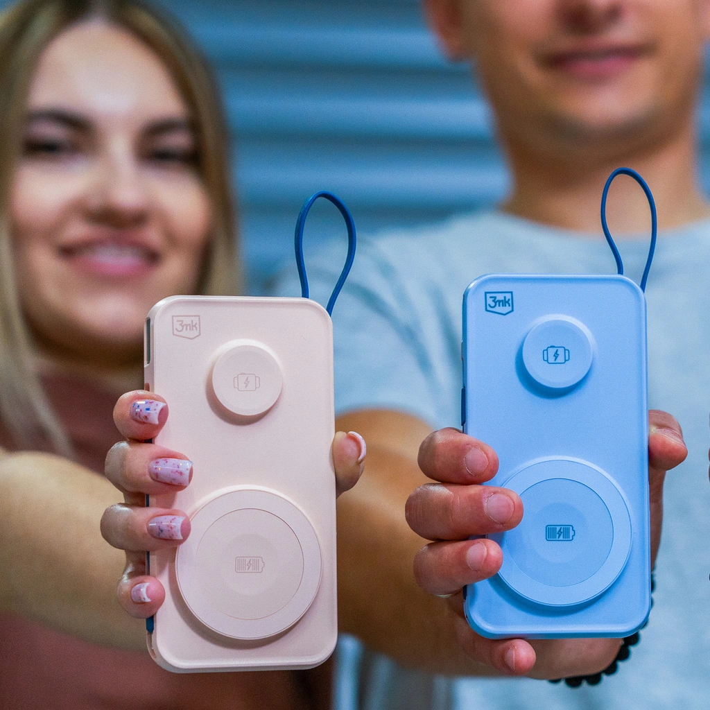 3mk PastelUp 10,000mAh 22.5W USB 1A1C - LeszkoMotoTV