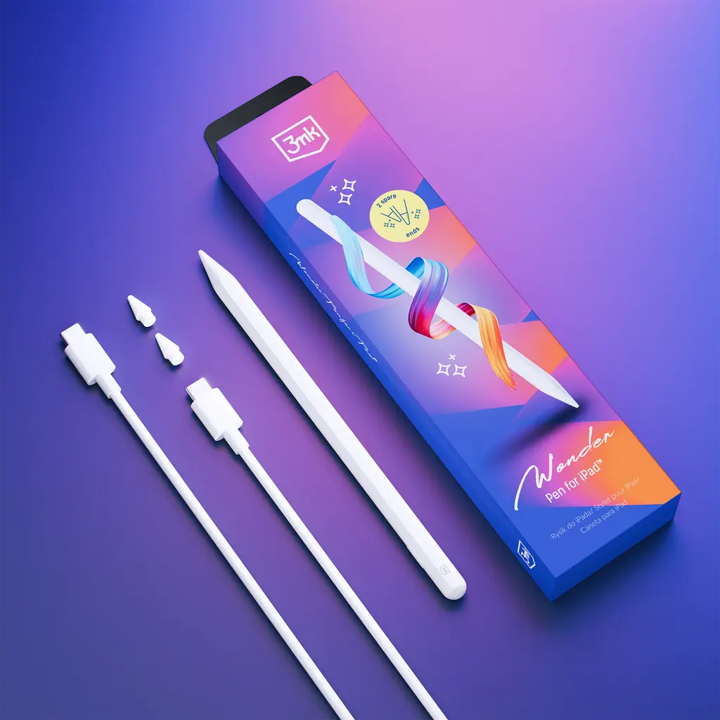 Rysik aktywny do iPadów 3mk Wonder Pen™ - LeszkoMotoTV