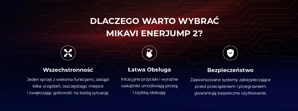 Mikavi EnerJump 2 – Jump starter z kompresorem powietrza - Mateusz Mac