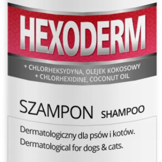 EUROWET HEXODERM dermatologiczny szampon dla psów i kotów 500 ml - Mateusz Mac