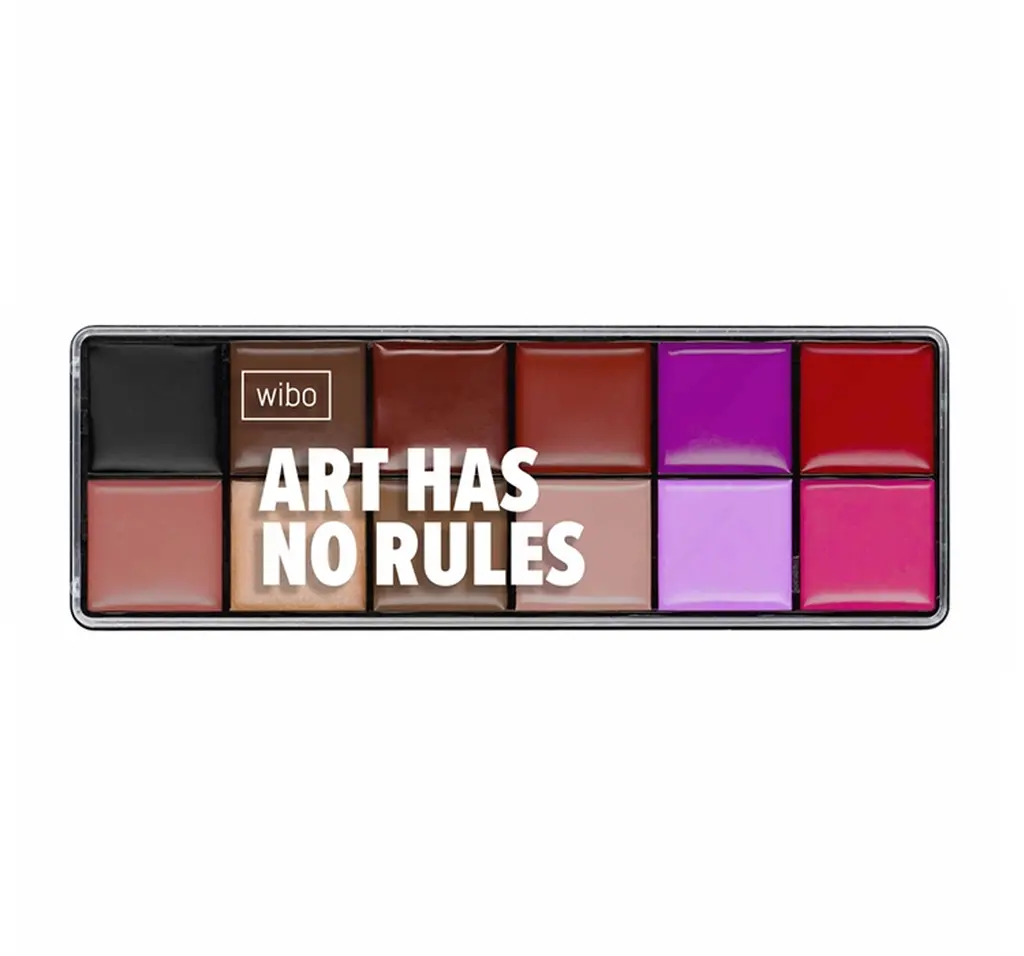 WIBO ART HAS NO RULES PALETA FARBEK DO MAKIJAŻU TWARZY I CIAŁA 28G - Mateusz Mac
