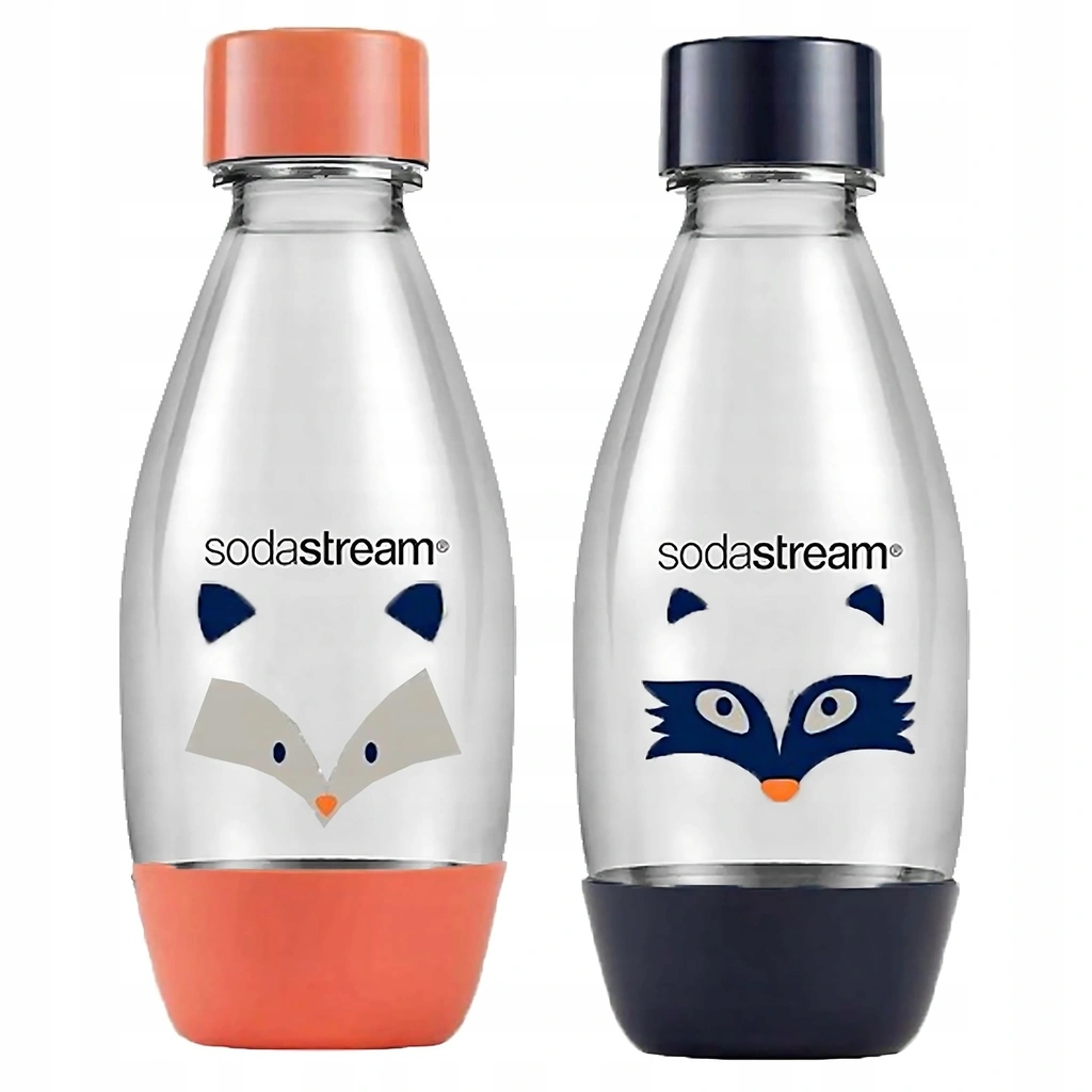 Butelki SodaStream My Only Bottle Heroes 0,5 L – zestaw 2 małych butelek do saturatora - Dim