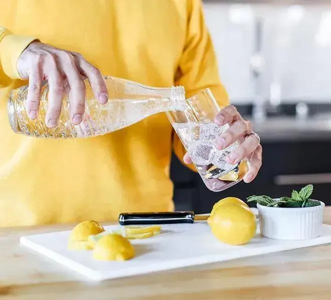 Szklane butelki SodaStream 0,6 L – 2 szt. do saturatora - Dim