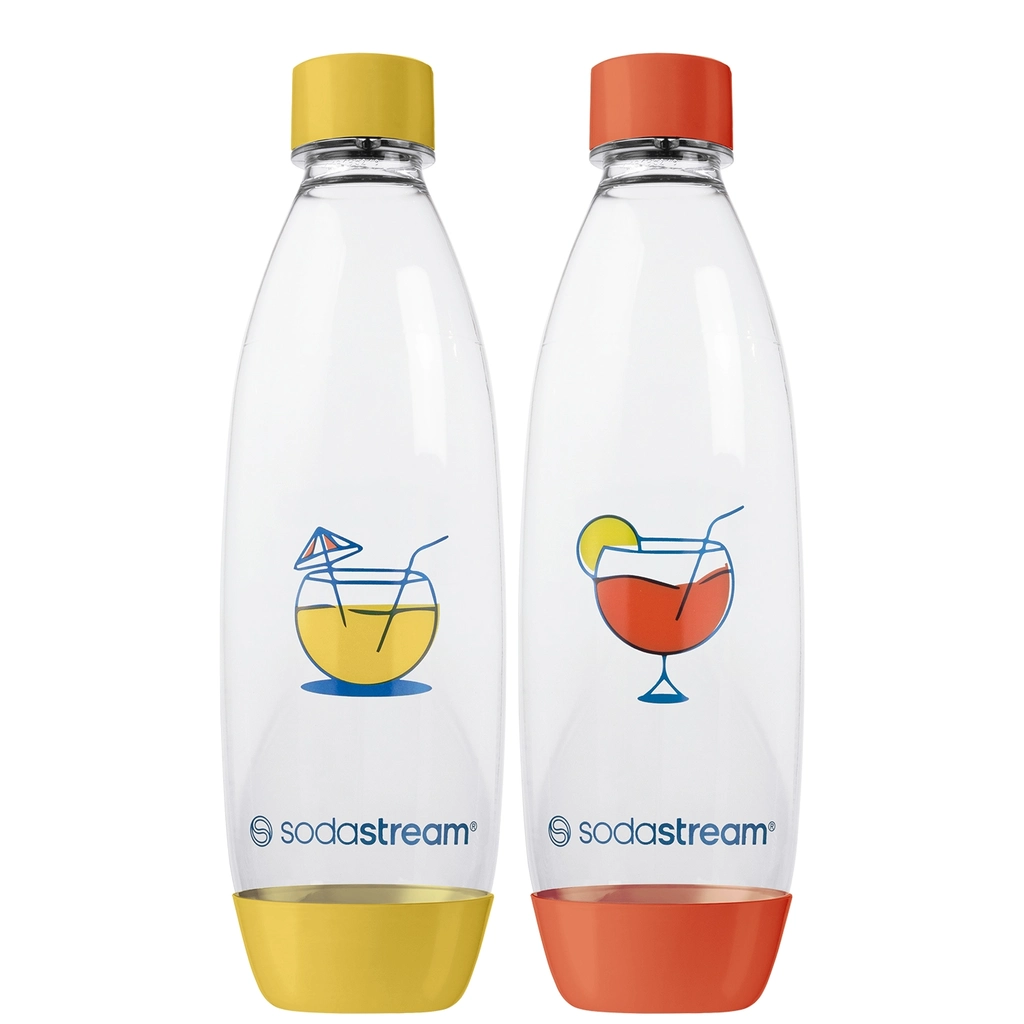 Butelki SodaStream Fuse – zestaw 2 butelek 1L do saturatora - Dim