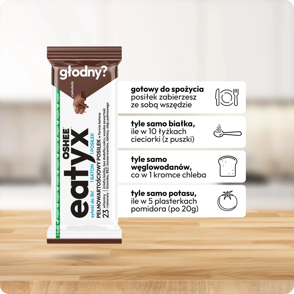 eatyx 10+4 GRATIS - posiłek w formie batona  - Dim