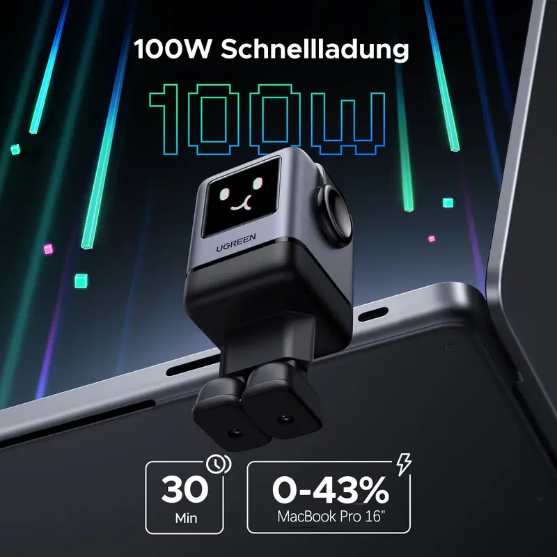 UGREEN UNO 100W – Kreatywna ładowarka GaN 4w1  - Dim
