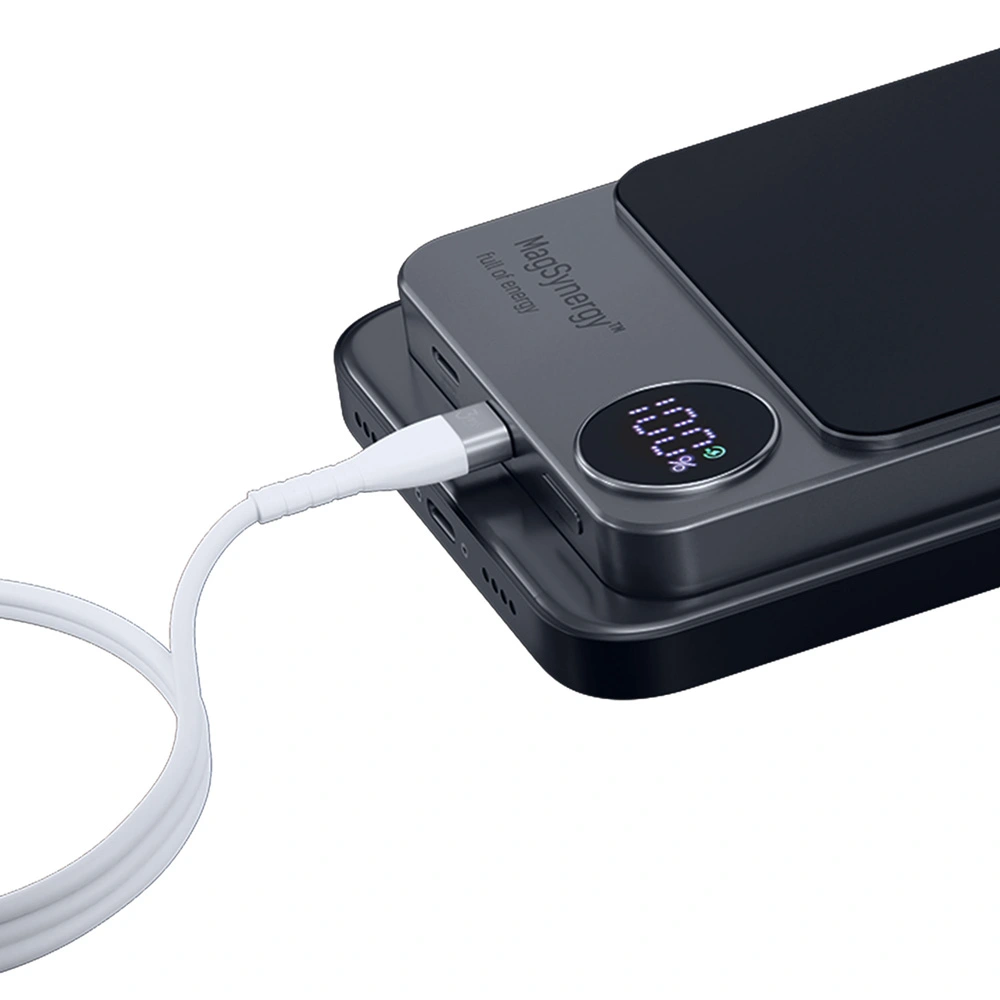 Accessories - 3mk MagSynergy 10,000mAh 22.5W USB 1C1L-Grey - Michał Pętala