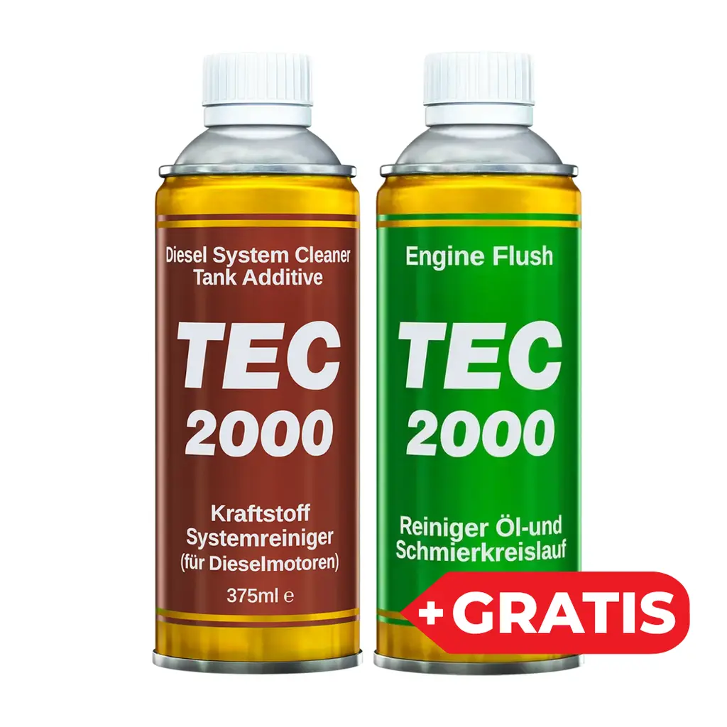 PROMO Zestaw do Diesla TEC 2000 – Engine Flush i Diesel System Cleaner - Truck Mechanic from Poland