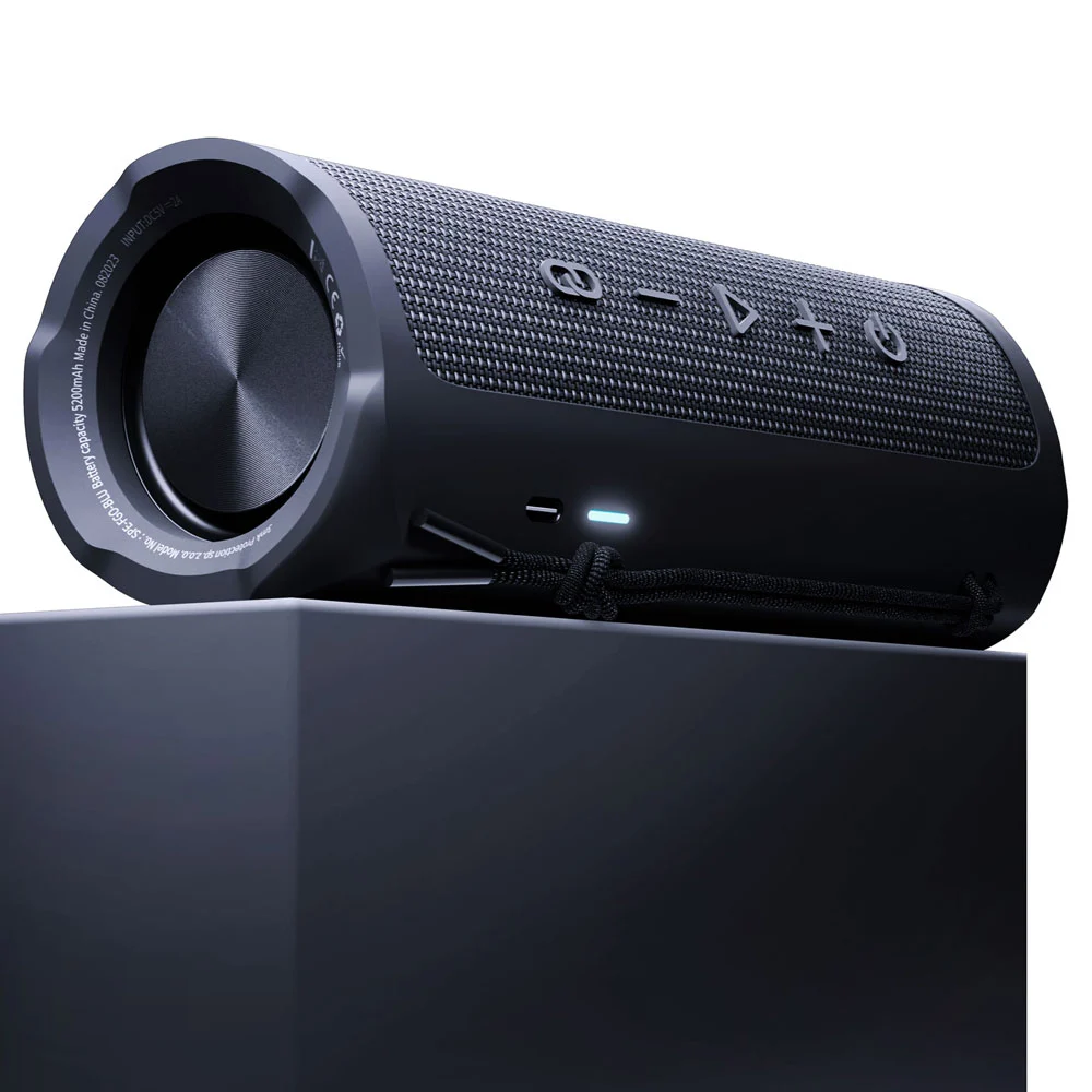Bezprzewodowy głośnik 30W Bluetooth 5.3 TWS IPX7 3mk Fuego™ Black - Akiamino