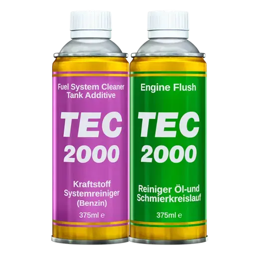 PROMO Zestaw do Benzyny TEC 2000 – Engine Flush i Fuel System Cleaner - LeszkoMotoTV