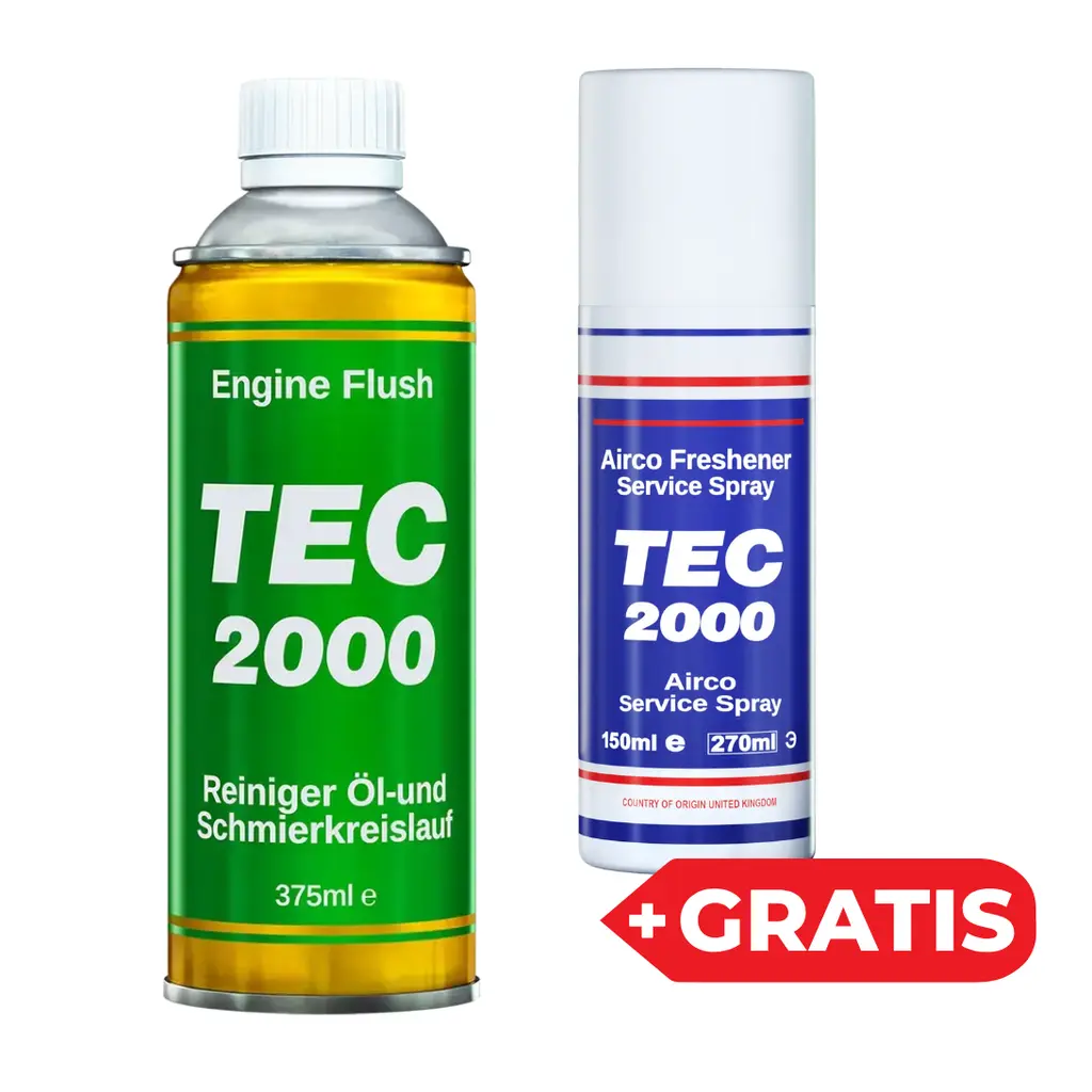 Zestaw Czyszczący TEC 2000: Silnik + Klimatyzacja + Gratis - MOTODAMA