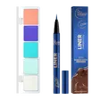 Zestaw Stars from the stars: MOONLIGHT PARTY paleta cieni do powiek  + WEDEL NADZIANA Eyeliner metaliczny 02 kobaltowy