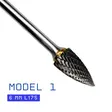 Frez obrotowy do metalu trzpieniowy - model 1