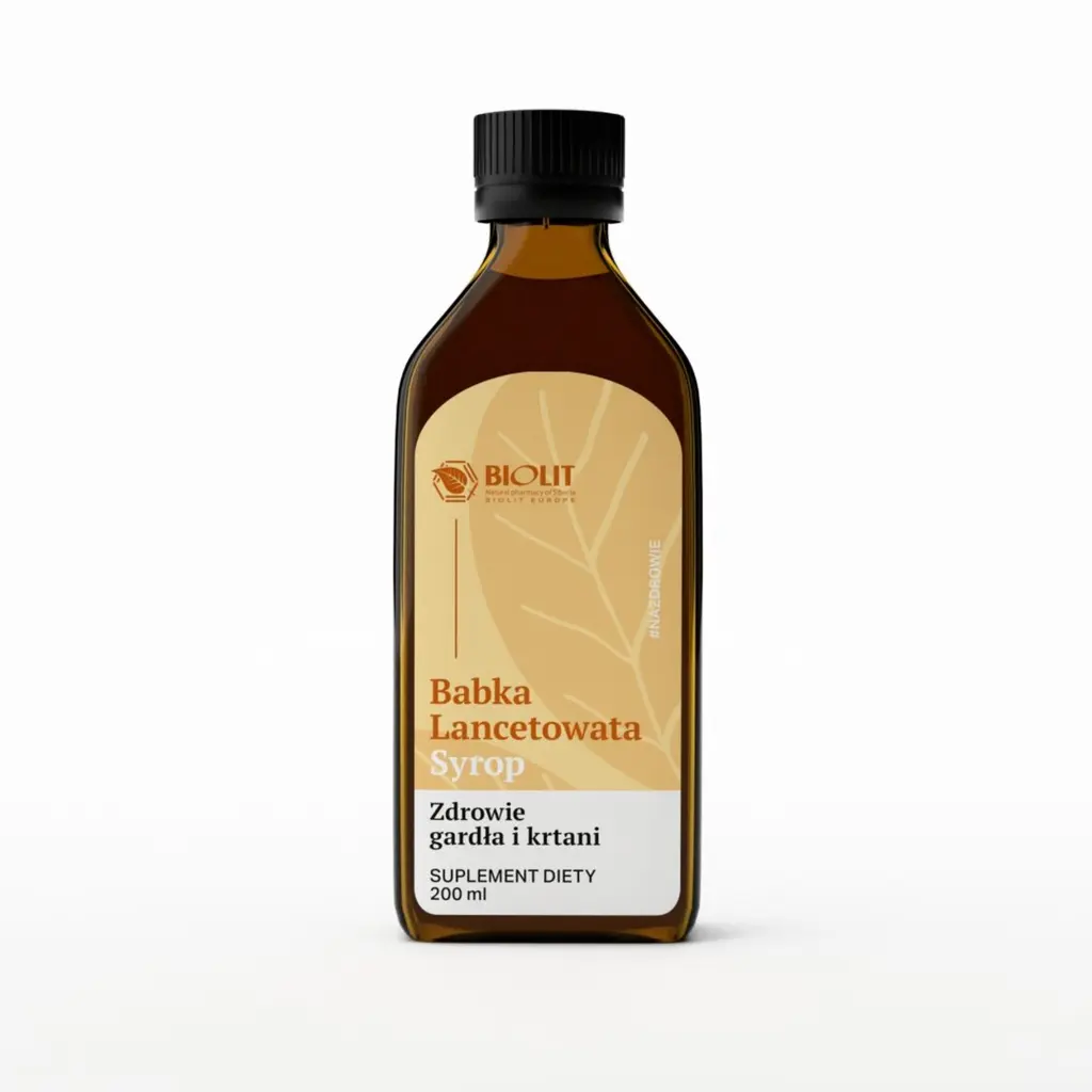 Biolit Syrop z Babki Lancetowatej - Dima