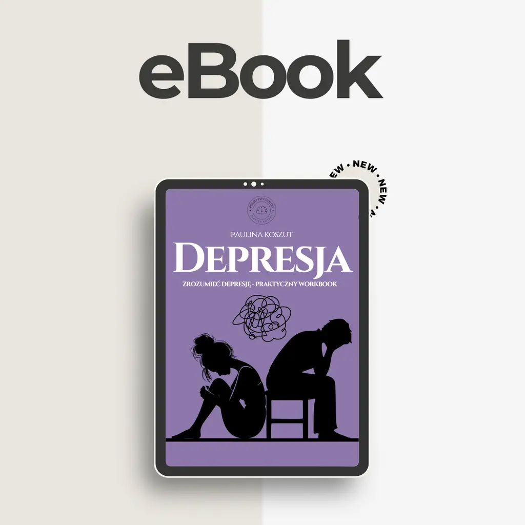 eBook SMUTEK A DEPRESJA + BON o wartości 20 zł - Polski Psycholog Paulina Koszut 