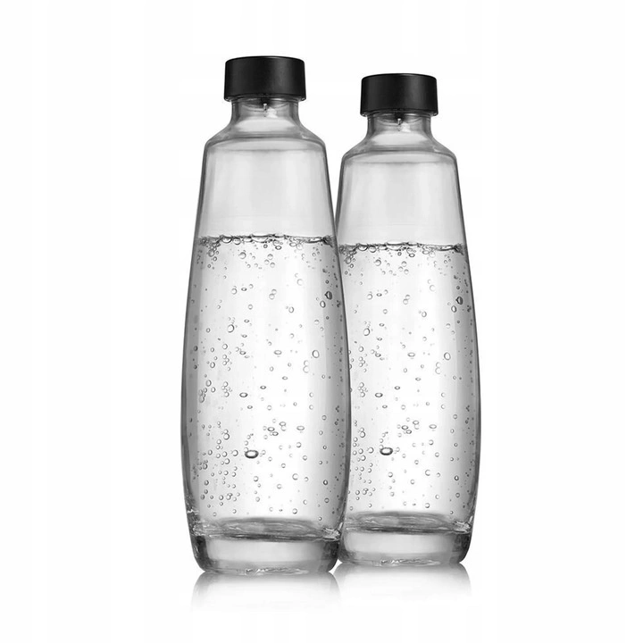 SodaStream – zestaw 2 szklanych karafek 1L do saturatora DUO - Dim