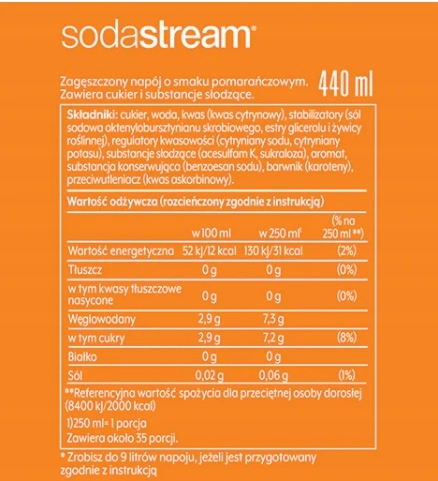 SODASTREAM – zestaw syropów do saturatora PEPSI + 7UP + MIRINDA - Dim