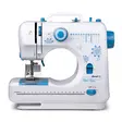  Maszyna do szycia ŁUCZNIK Mini Blue + osłonka na palce, akcesoria + wykroje CONATOTATO