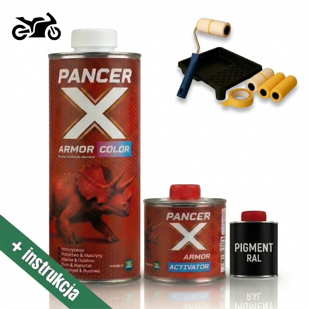 PancerX COLOR do malowania skutera wałkiem KOLOR strukturalny - Dawid Woźniak