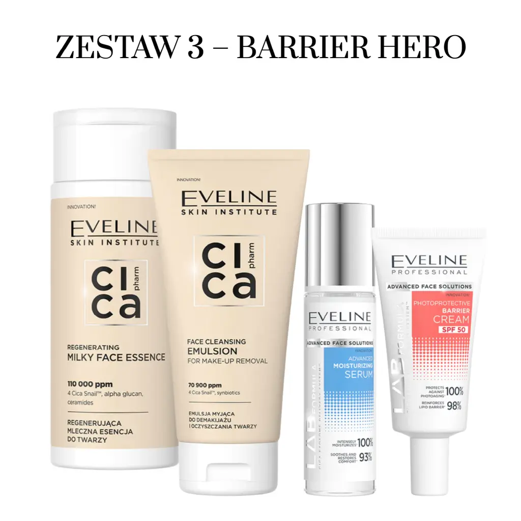 Zestaw 3 - Barrier Hero - Eveline Cosmetics - Kampanie z RefSpace