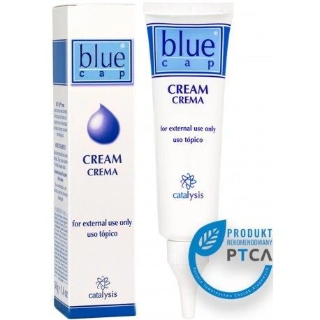 Blue Cap - Krem na egzemę, łuszczycę, łojotok i łupież  - Lucyluu