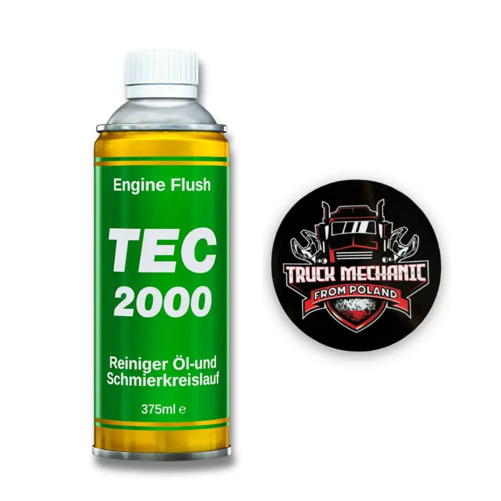 Płukanka silnika TEC 2000 Engine Flash + naklejka  - Lucyluu