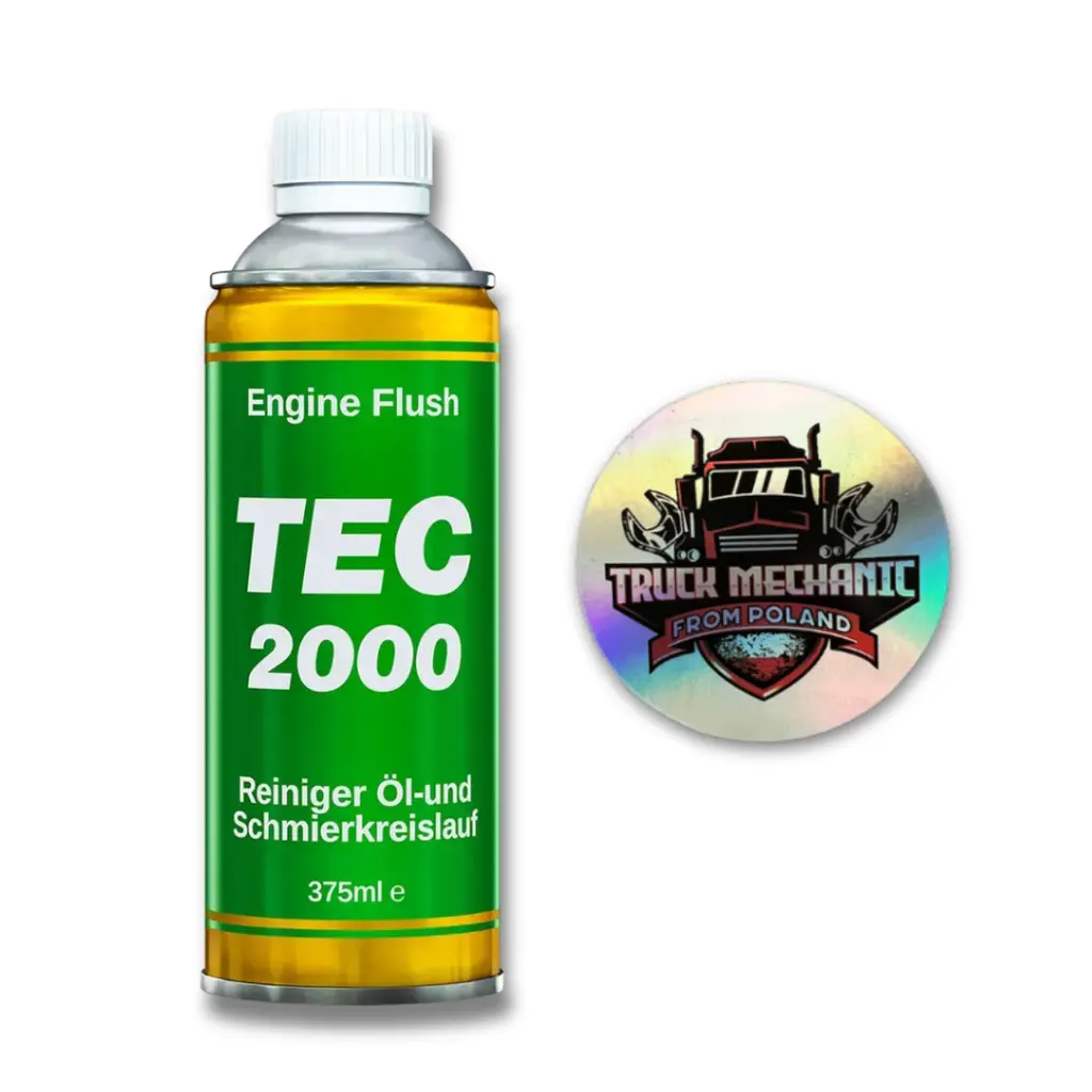 Płukanka silnika TEC 2000 Engine Flash + naklejka  - Lucyluu