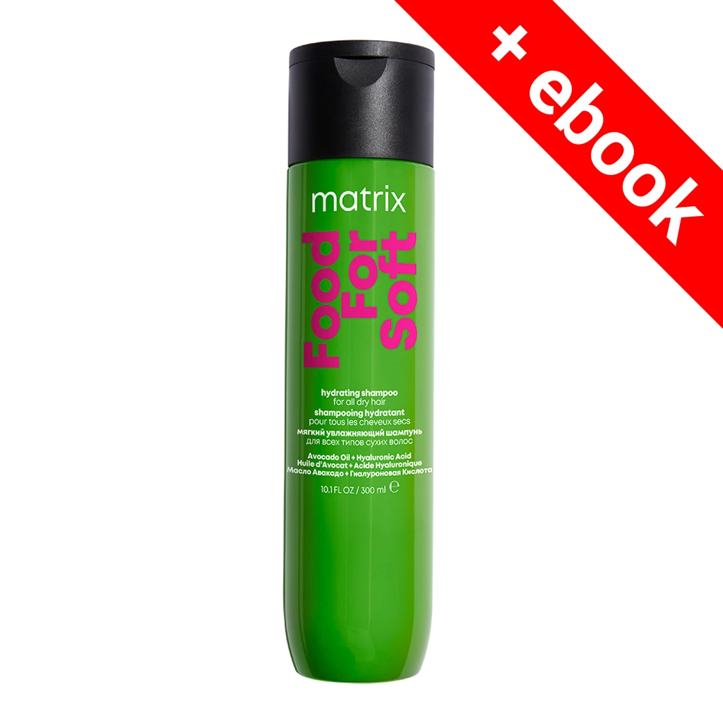 Matrix Szampon zielony nawilżający Food For Soft 300ml - Lucja