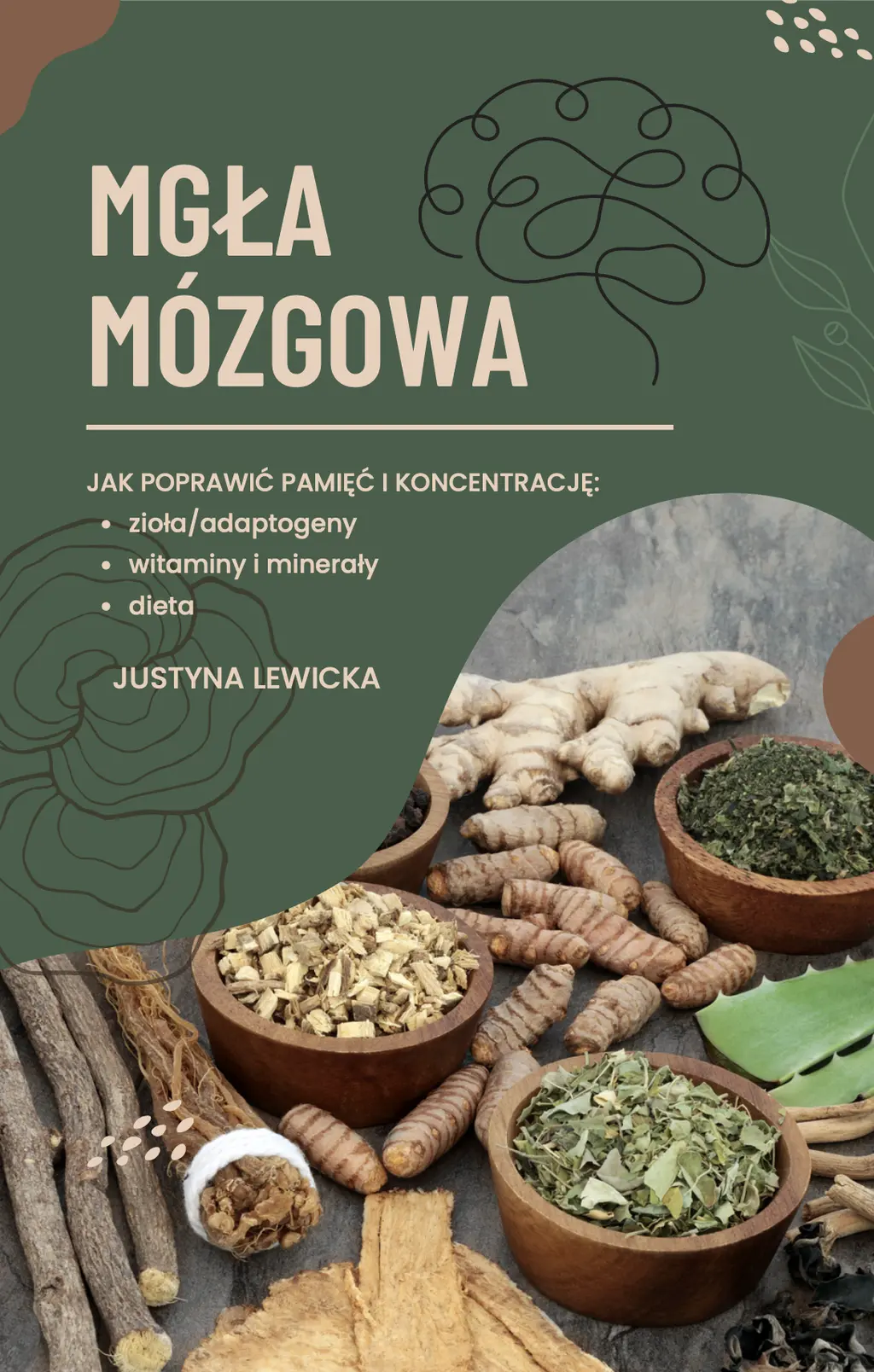 eBook "Mgła mózgowa" - dietetyk Justyna Lewicka - Lucja