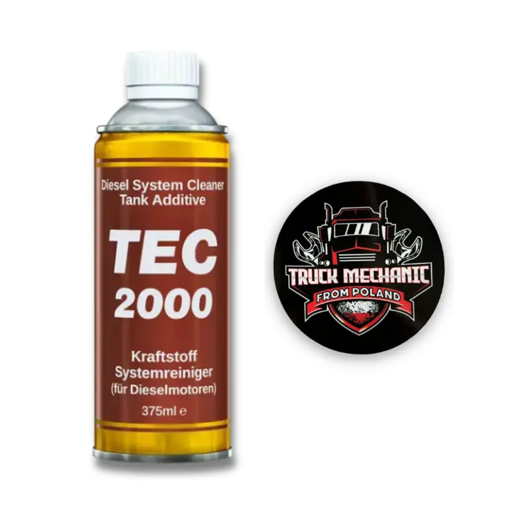 Dodatek do paliwa Diesel TEC 2000 Diesel System Cleaner + naklejka - Truck Mechanic from Poland