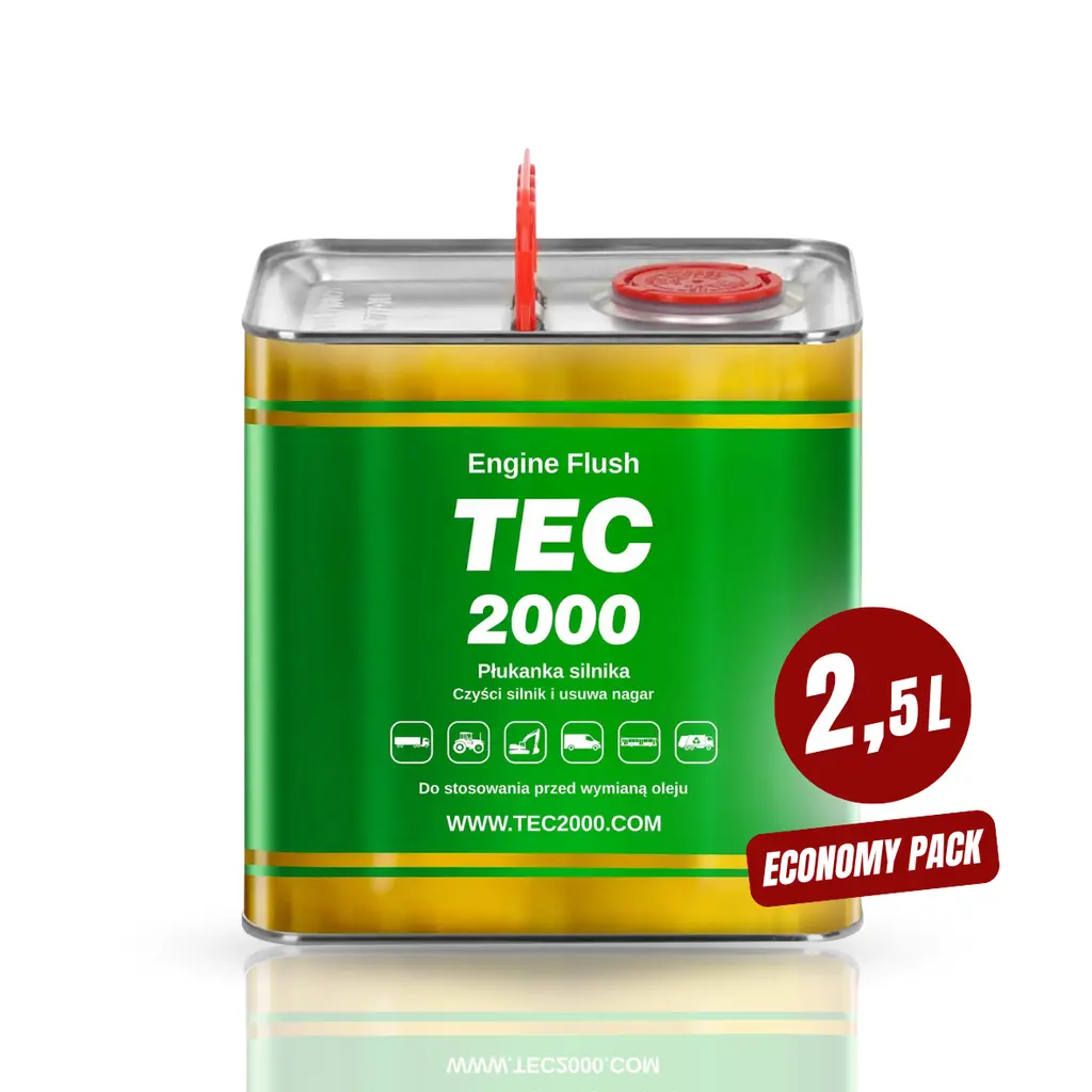 TEC 2000 Engine Flush 2.5 L + Kalendarz GRATIS - Truck Mechanic from Poland