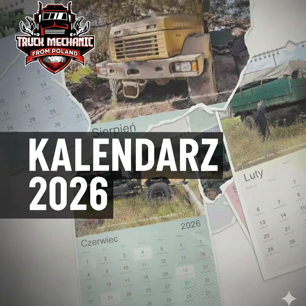 Kalendarz 2026 Truck Mechanic from Poland - Truck Mechanic from Poland