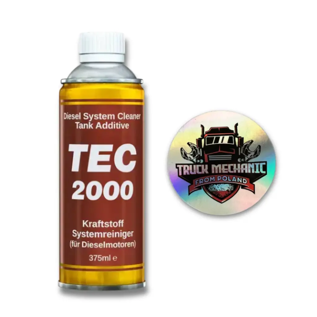 Dodatek do paliwa Diesel TEC 2000 Diesel System Cleaner + naklejka - Truck Mechanic from Poland