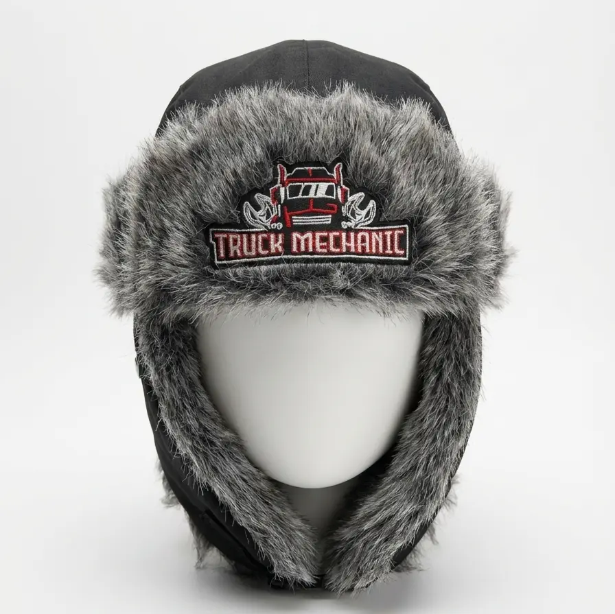 Czapka uszatka Truck Mechanic  - Truck Mechanic from Poland