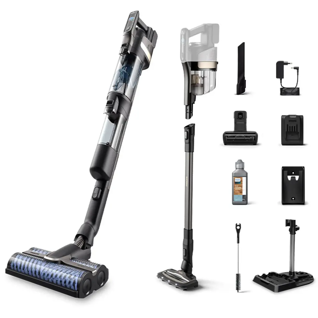 Odkurzacz bezprzewodowy PHILIPS AquaTrio XW9383/01 z funkcją aktywnego mycia - Seweryn Kiełpin 
